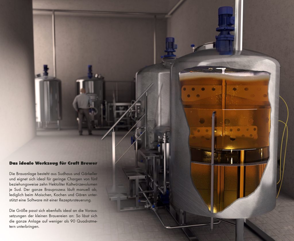 Funktionsdarstellung Bierkessel