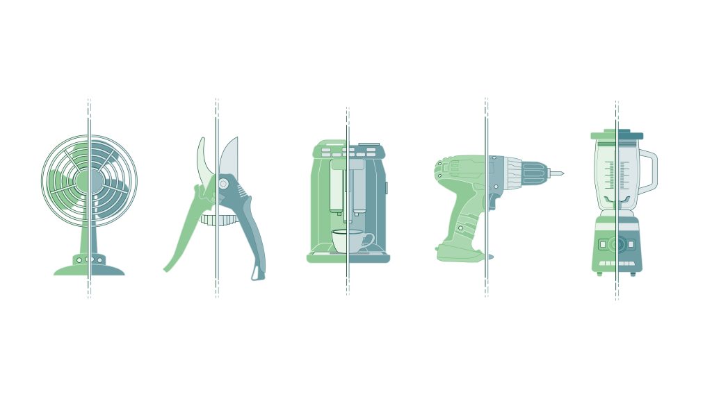 Verpackungsicons für Baumarkt