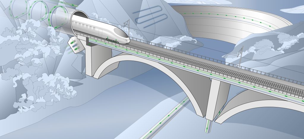 Infografik Zugbrücke