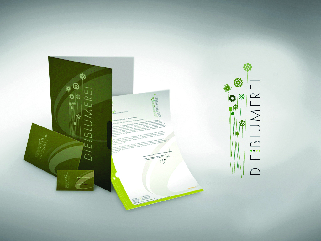Corporate Design Die Blumerei