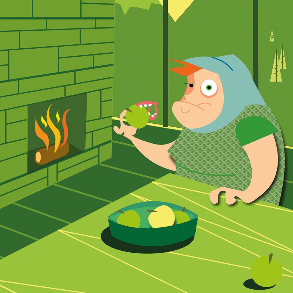 Granny smith Character