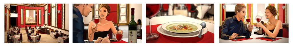Storyboard Werbespot Knorr