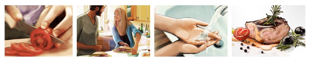 Storyboard Werbespot Develey