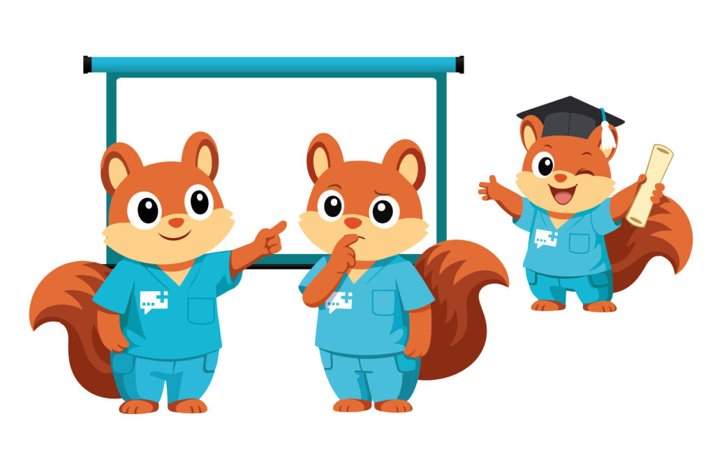 Maskottchen Digital Media Academy