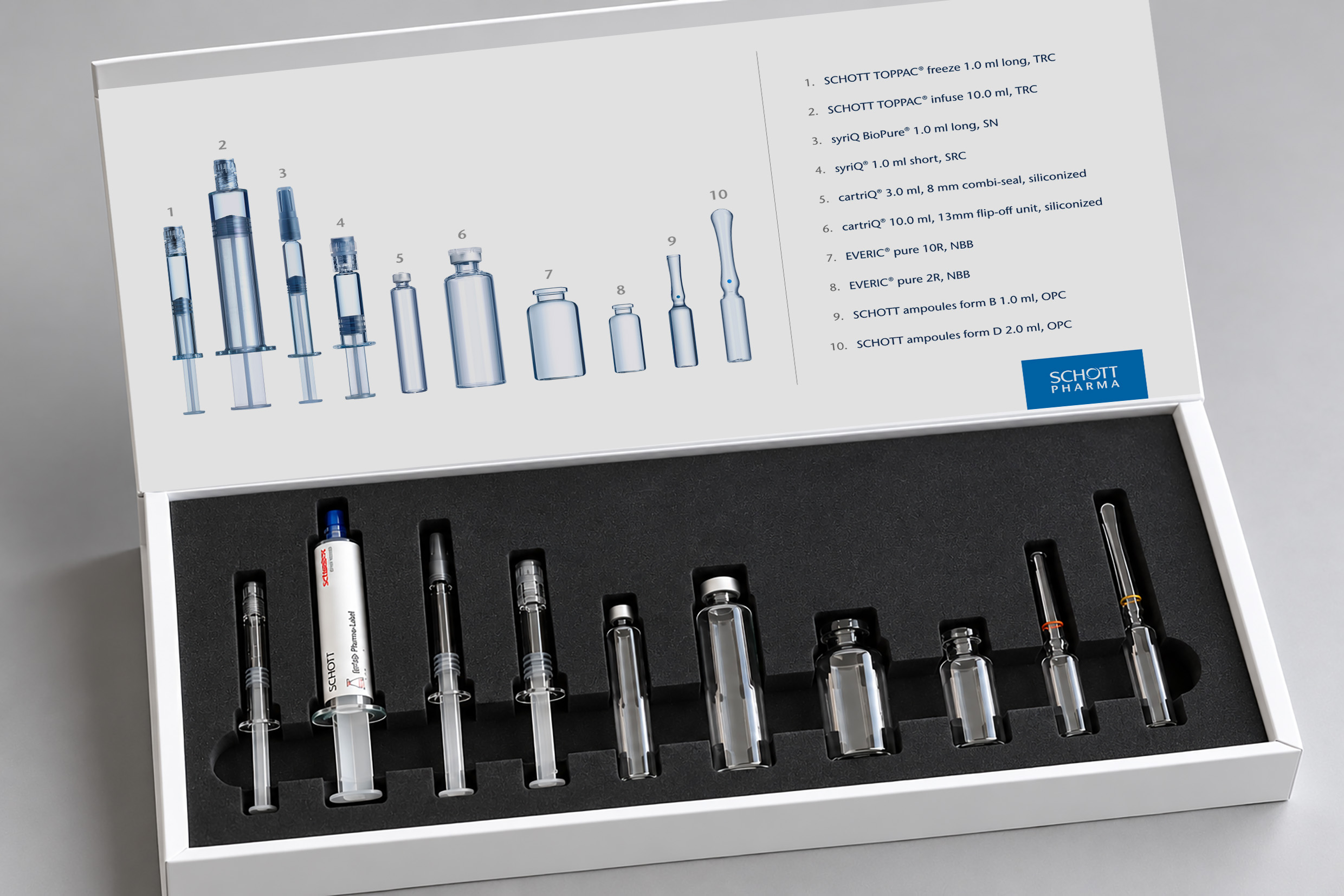 Schott Samplebox